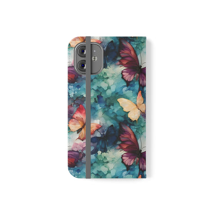 Butterflies Flip Cases - Butterflies Phone Covers, Butterflies Fan Accessories,  Butterflies Phone Protectors, Butterflies Lover Gifts