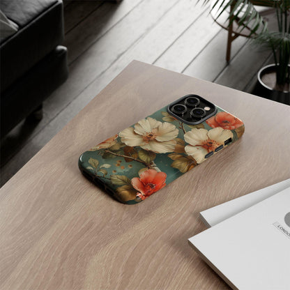 Floral Phone Cases, Tough iPhone Cases, Samsung Galaxy, Google Pixel, Protective Phone Cases