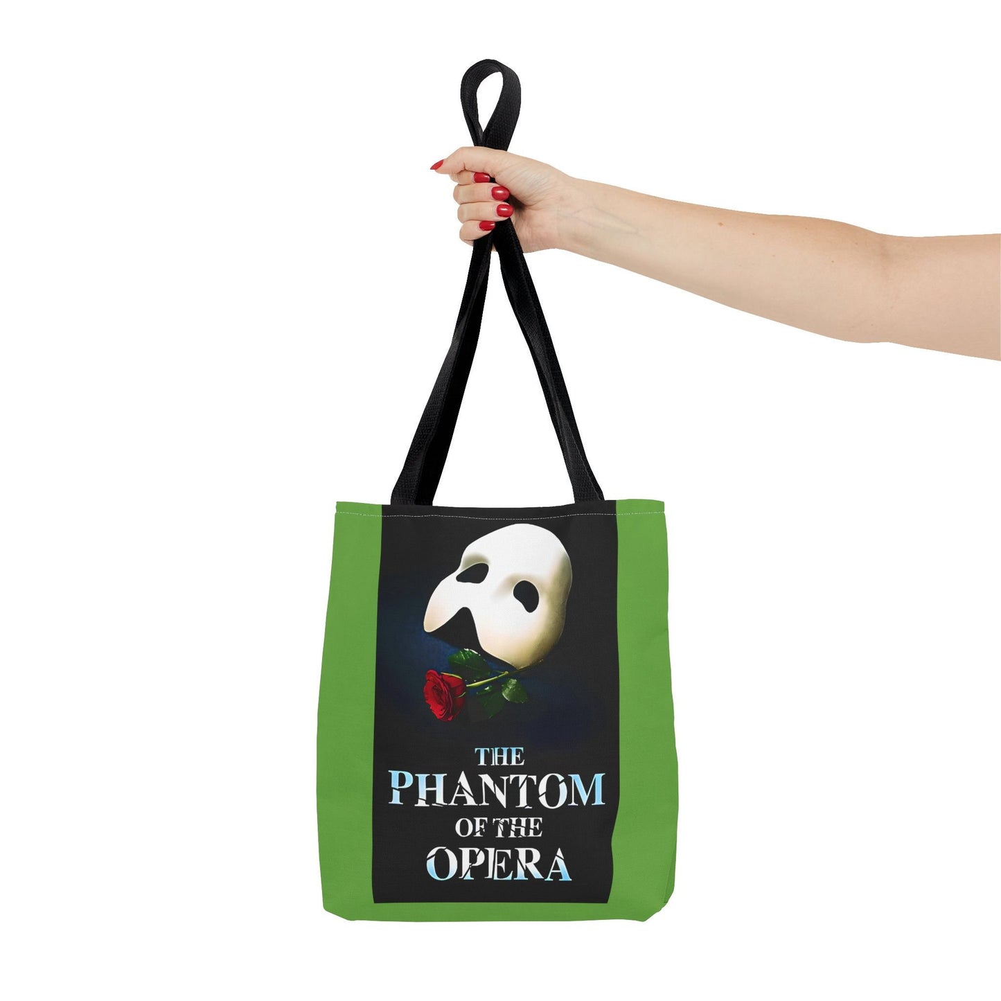 Phantom of the Opera Tote Bag. Great Gift for Broadway Enthusiast.  Broadway Gift. Gift for her, Gift for him.