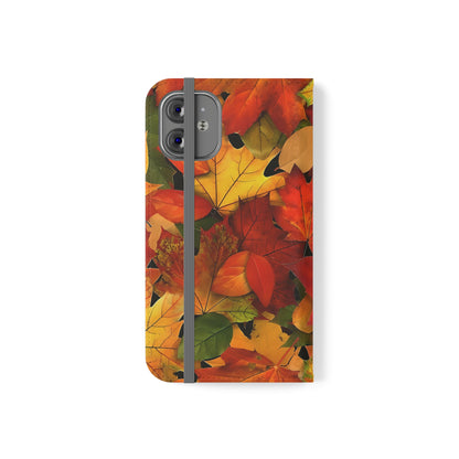 Autumn Leaves Flip Cases - Autumn Leaves Phone Covers, Autumn Leaves Fan Accessories, Autumn Leaves Phone Protectors, Autumn Leaves Gifts