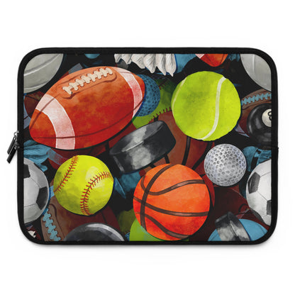 Sports Laptop Sleeve - Protective Cover for Athletes, Gift for Fitness Enthusiasts, Workout Gear Accessory, Gym Bag Essential, Exercise