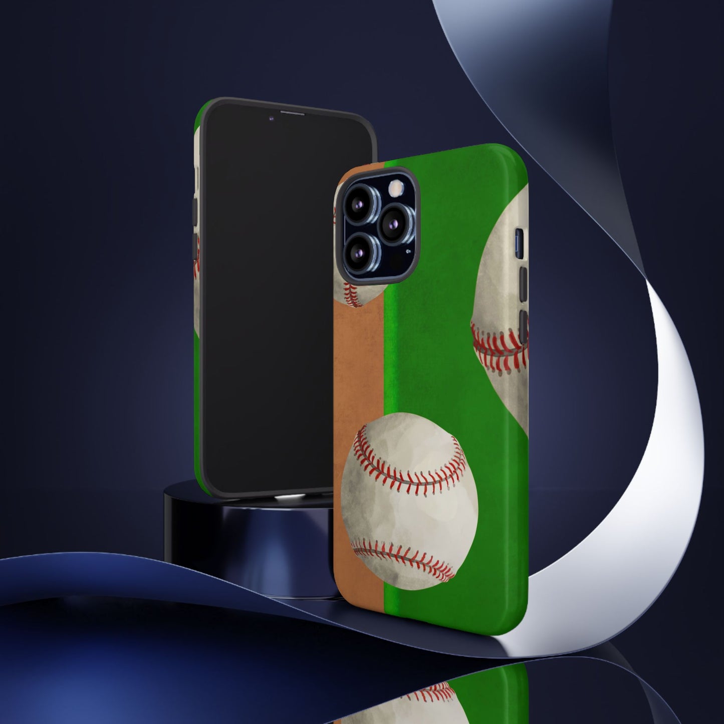 Baseball Tough Cases, Protective Phone Cases for iPhone, Samsung Galaxy, Google Pixel - Sports Phone Accessories, Baseball Fans Gift, Tech