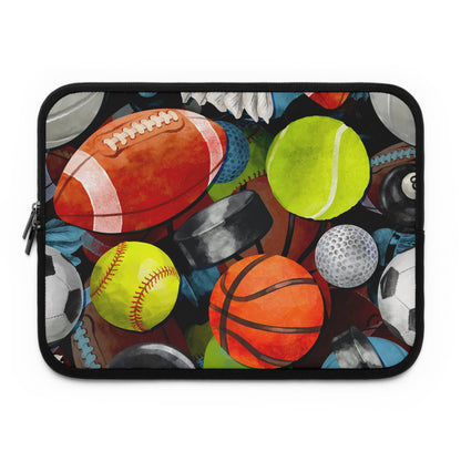 Sports Laptop Sleeve - Protective Cover for Athletes, Gift for Fitness Enthusiasts, Workout Gear Accessory, Gym Bag Essential, Exercise