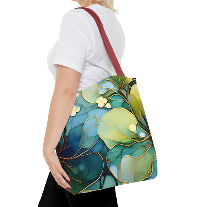 Boho Tote Bag | Autumn Leaves Canvas Tote | Stylish Reusable Shopping Bag.