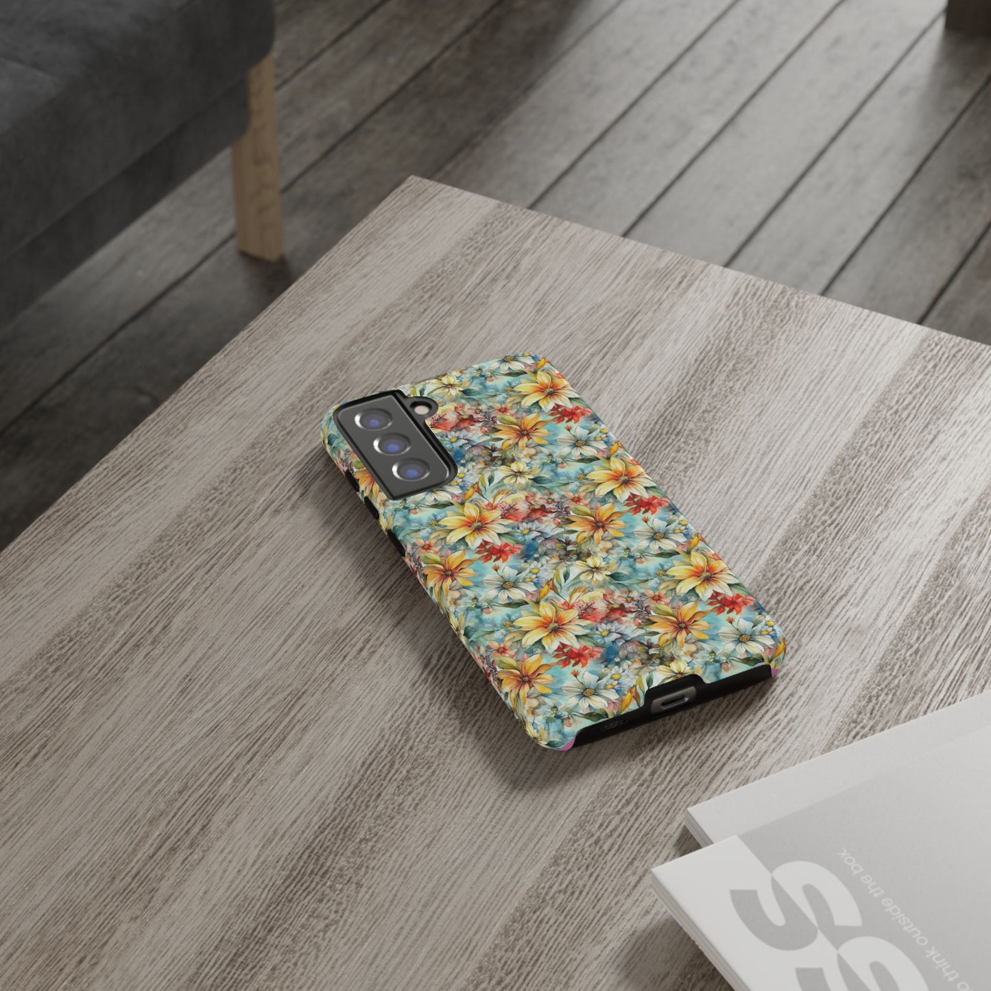 Floral Phone Cases, Tough iPhone Cases, Samsung Galaxy, Google Pixel, Protective Phone Cases