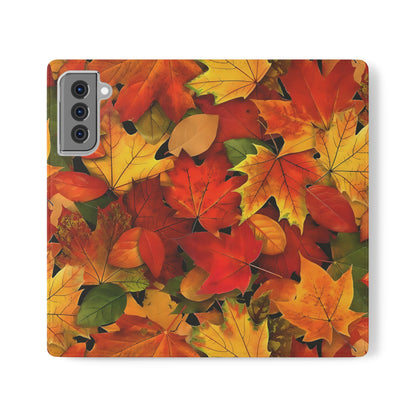 Autumn Leaves Flip Cases - Autumn Leaves Phone Covers, Autumn Leaves Fan Accessories, Autumn Leaves Phone Protectors, Autumn Leaves Gifts