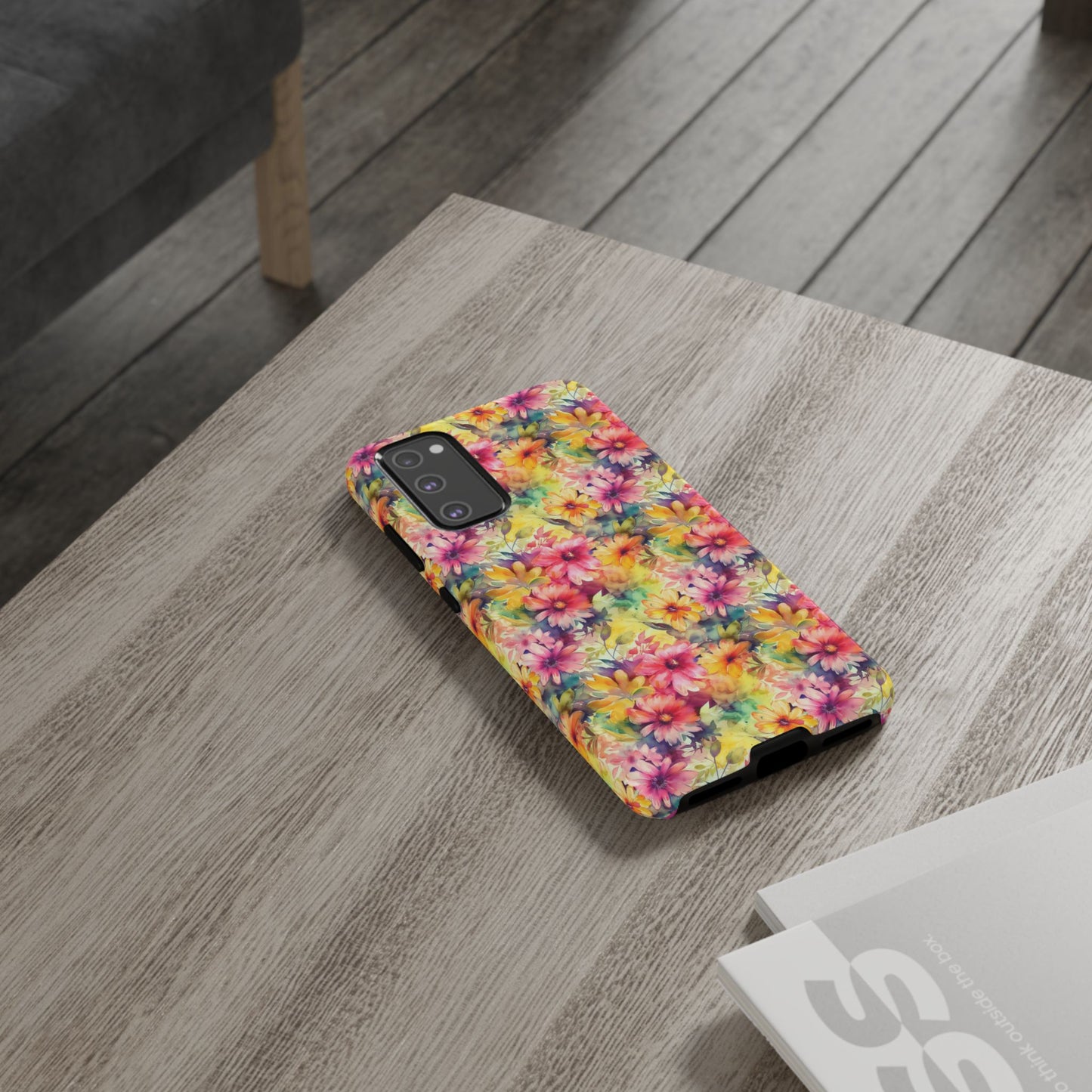 Floral Phone Cases, Tough iPhone Cases, Samsung Galaxy, Google Pixel, Protective Phone Cases