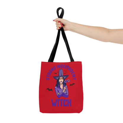 Strong Independent Witch Tote Bag. Great Gift for Halloween Enthusiast. Gift for Her. Gift for Him.