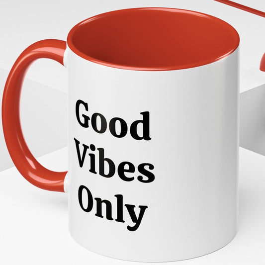 Good Vibes Only - Accent Coffee Mug (11, 15oz)