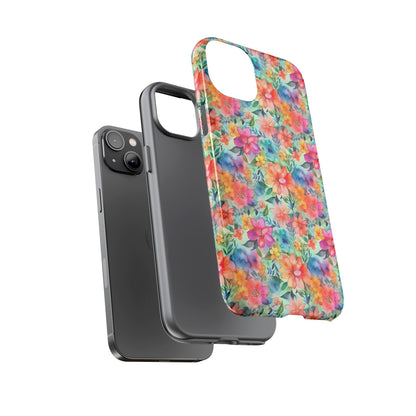 Floral Phone Cases, Tough iPhone Cases, Samsung Galaxy, Google Pixel, Protective Phone Cases