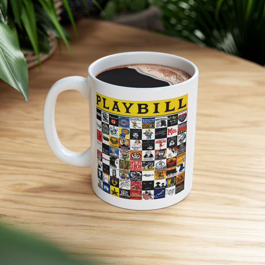 Playbill - Ceramic Mug, (11oz, 15oz)