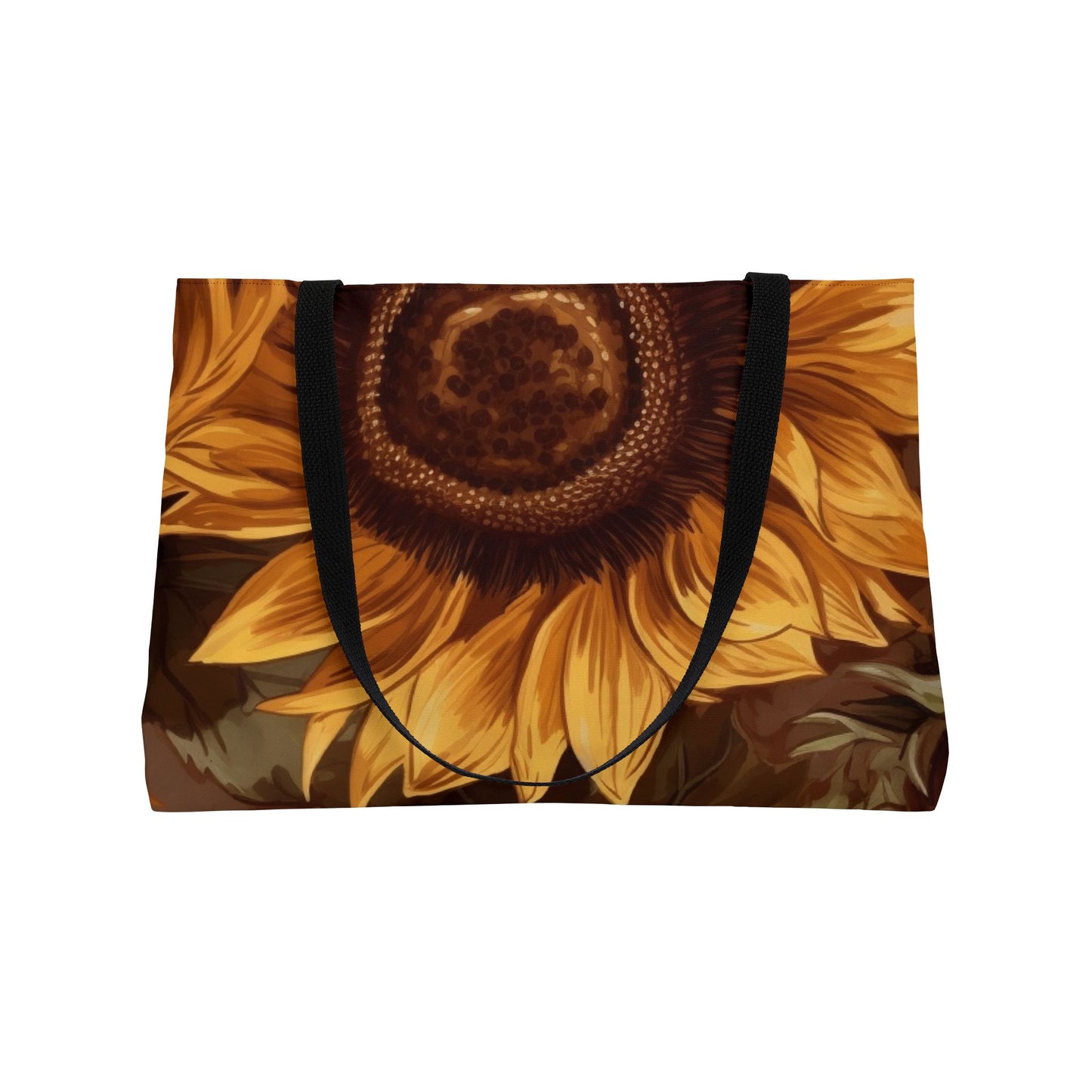 Sun Flower Tote Bag, Botanical Weekend Bag, Large Carryall Purse, Canvas Beach Bag, Boho Shopping Tote. Gift for her.