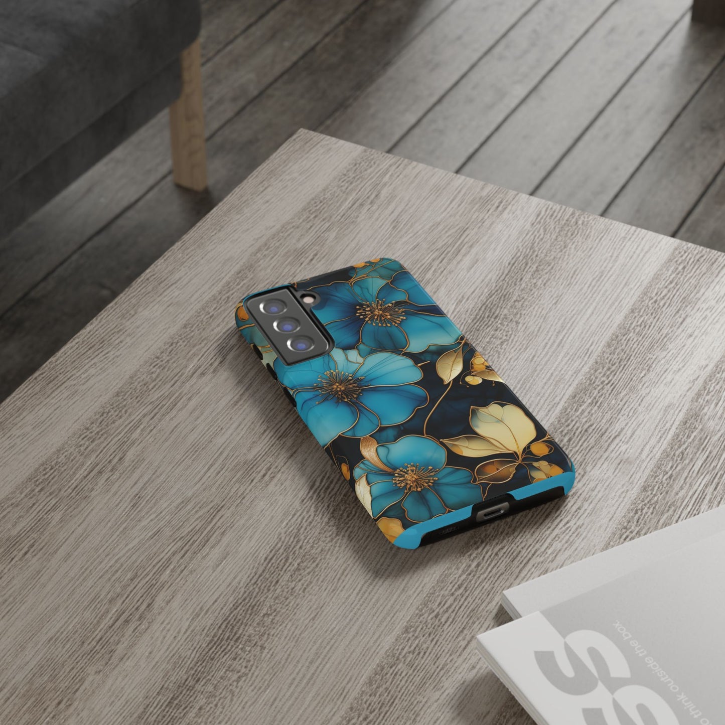 Floral Tough Phone Case - Protective iPhone, Samsung Galaxy, Google Pixel Cover - Durable Floral Design for Maximum Protection