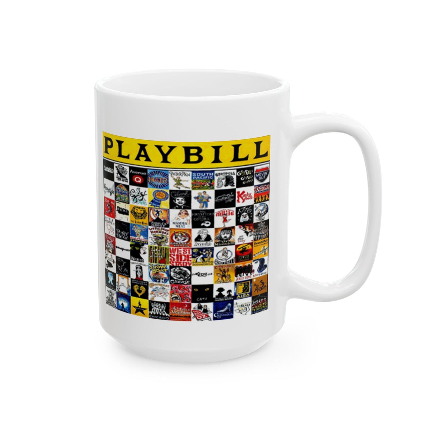 Playbill - Ceramic Mug, (11oz, 15oz)