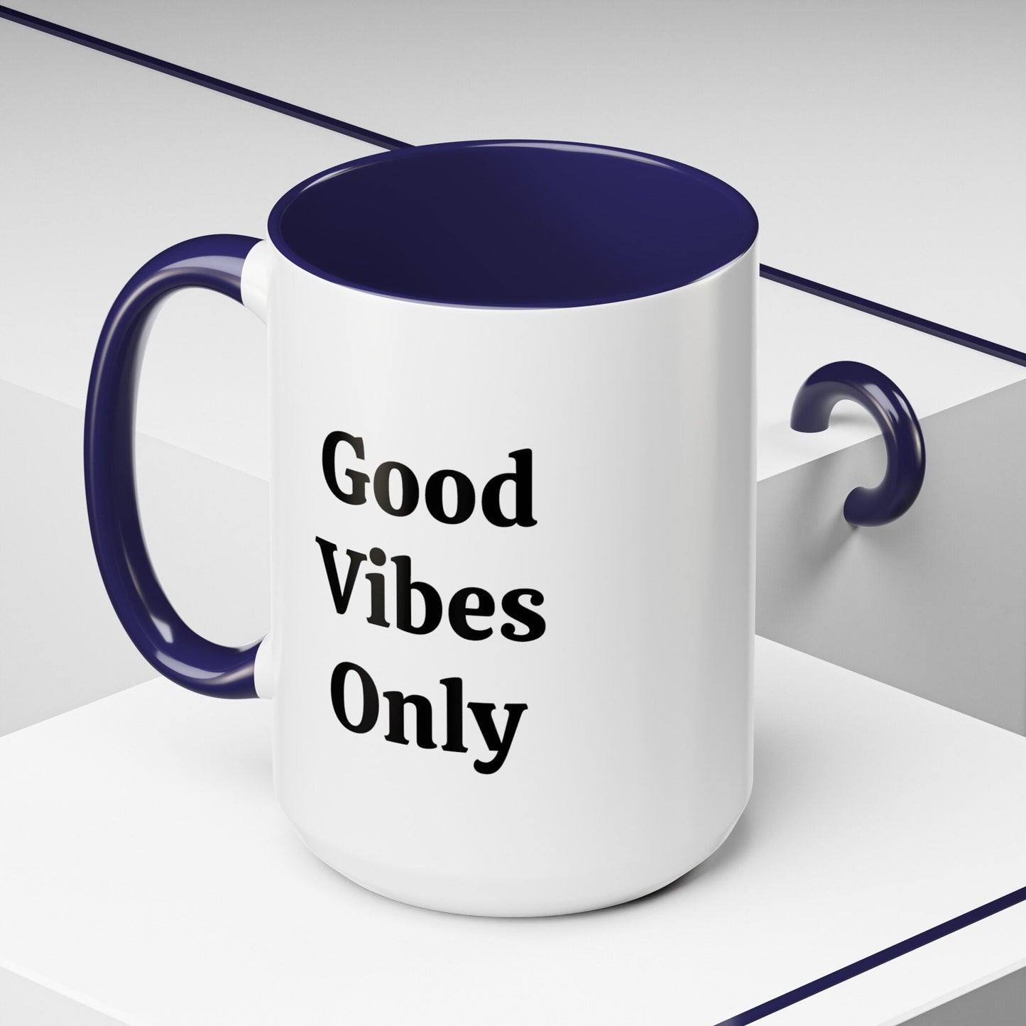 Good Vibes Only - Accent Coffee Mug (11, 15oz)