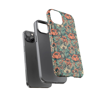 Copy of Magnolia Floral Phone Cases, Tough iPhone Cases, Samsung Galaxy, Google Pixel, Protective Phone Cases