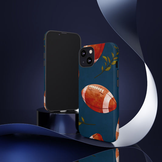 Football Tough Cases, Protective Phone Cases for iPhone, Samsung Galaxy, Google Pixel - Sports Phone Accessories, Football Fans Gift, Tech