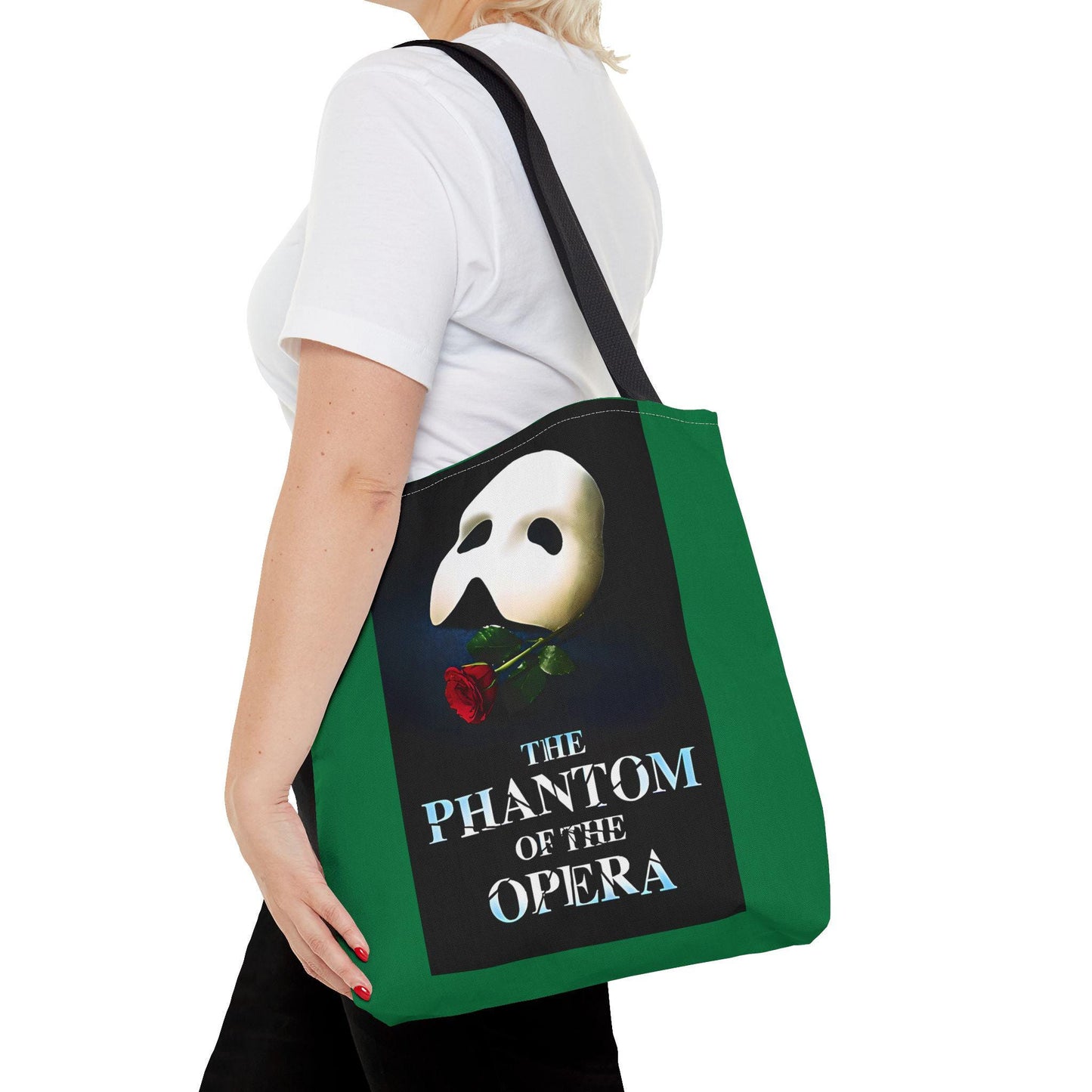 Phantom of the Opera Tote Bag. Great Gift for Broadway Enthusiast.  Broadway Gift. Gift for her, Gift for him.