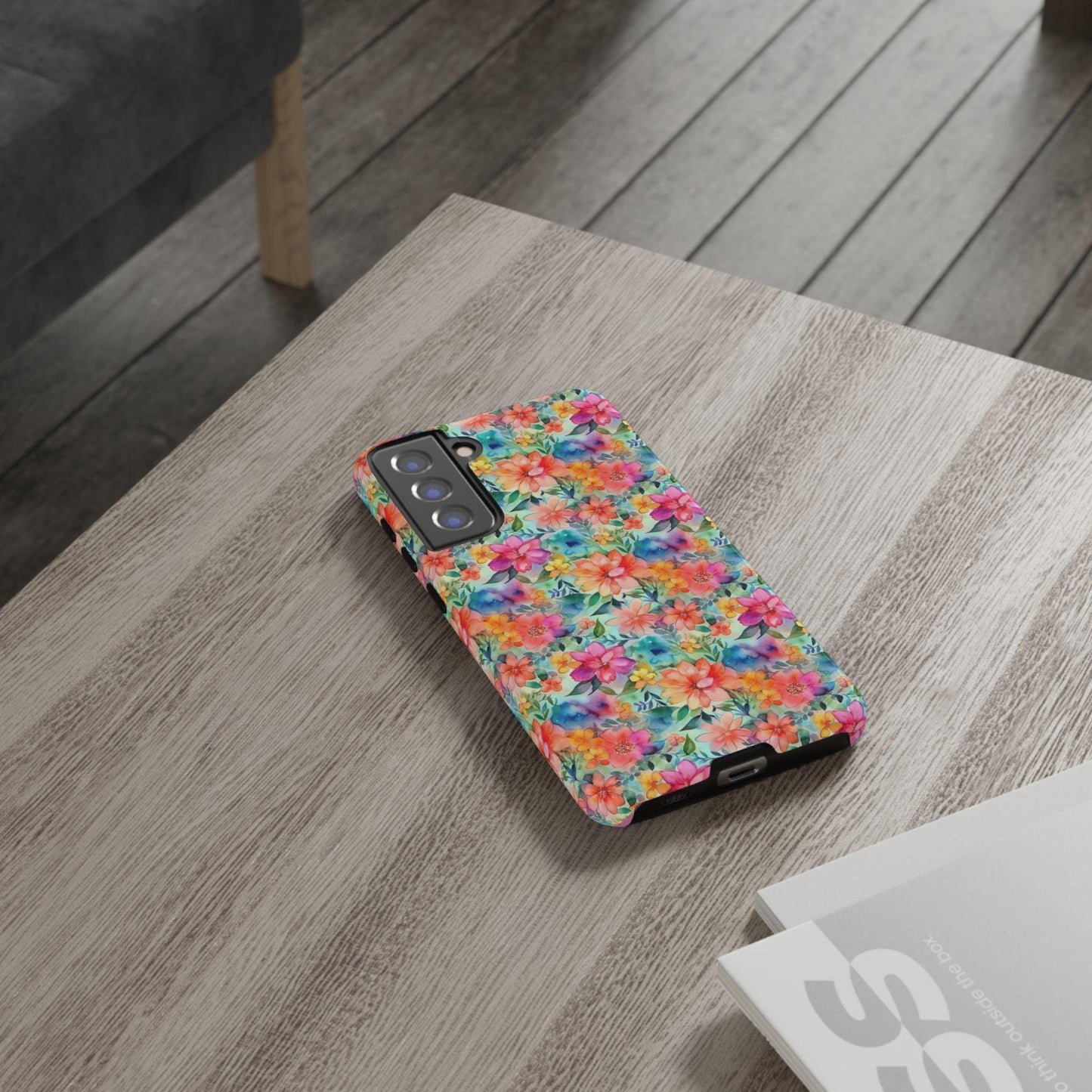 Floral Phone Cases, Tough iPhone Cases, Samsung Galaxy, Google Pixel, Protective Phone Cases