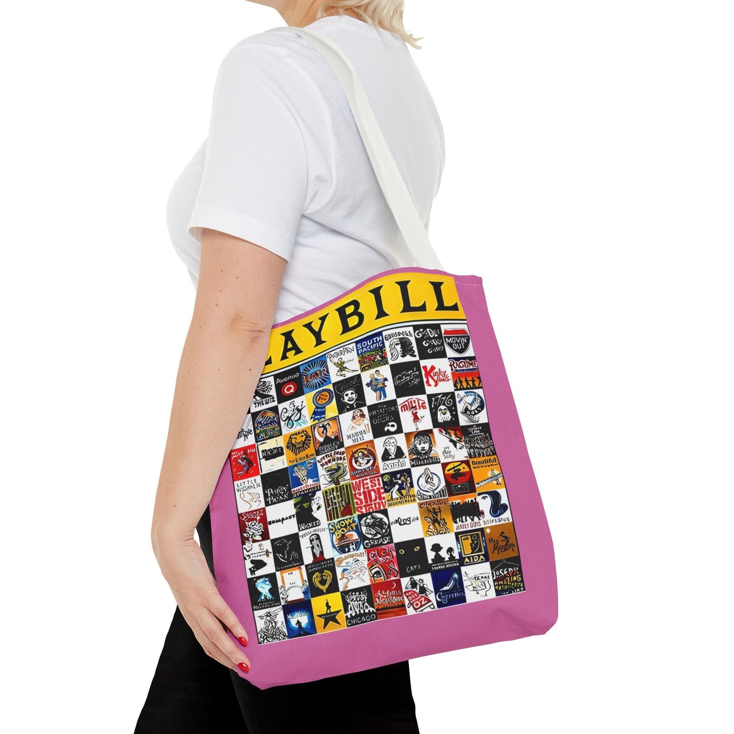 Playbill Tote Bag. Great Gift for Broadway Enthusiast.  Broadway Gift. Gift for her, Gift for him.