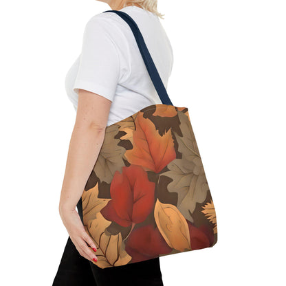 Autumn Leaves Tote Bag | Autumn Leaves Canvas Tote | Stylish Reusable Shopping Bag.