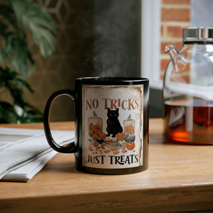 No Tricks Just Treats Halloween Mug, Halloween Lover Gift, Halloween Gift, Teacher Gift, Halloween Decor.