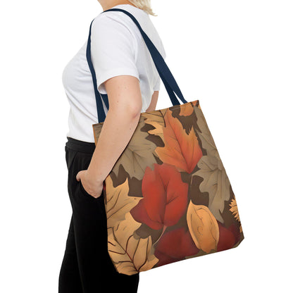 Autumn Leaves Tote Bag | Autumn Leaves Canvas Tote | Stylish Reusable Shopping Bag.