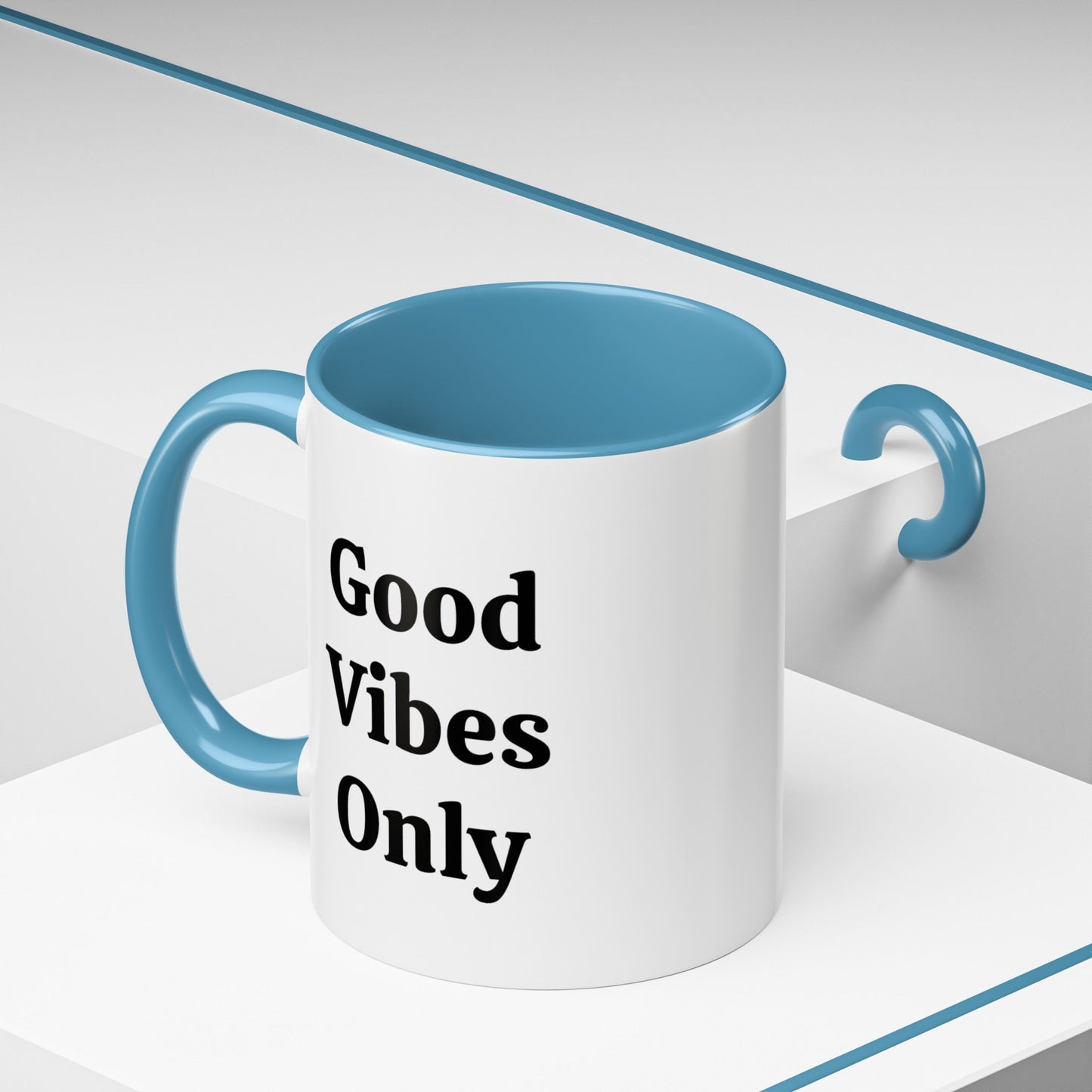 Good Vibes Only - Accent Coffee Mug (11, 15oz)