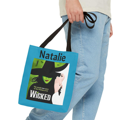 Personalized Wicked Tote Bag - Perfect Gift for Broadway Enthusiasts, Musical Theater Fans, and Wicked Lovers - Ideal Broadway Gift.