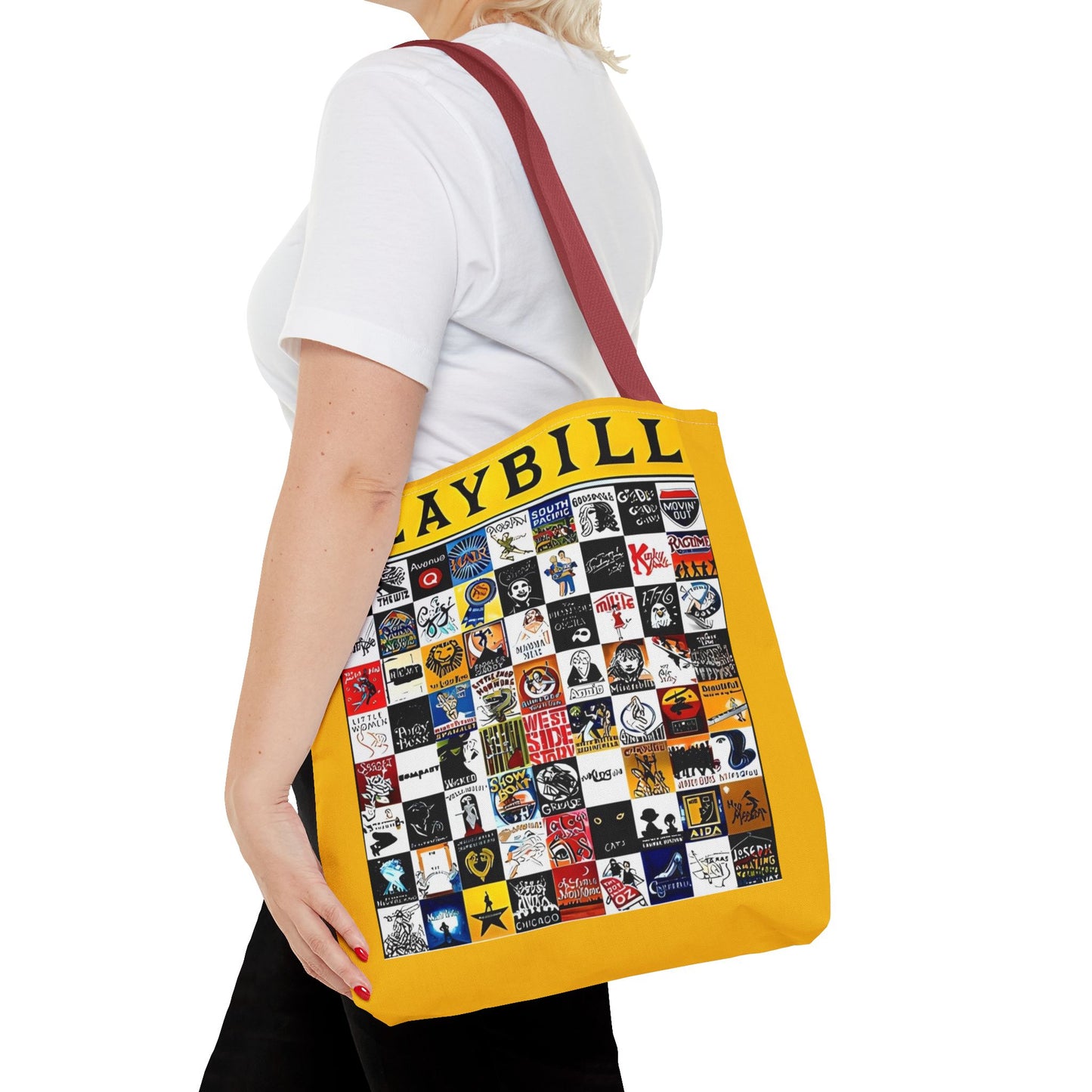 Playbill Tote Bag. Great Gift for Broadway Enthusiast.  Broadway Gift. Gift for her, Gift for him.