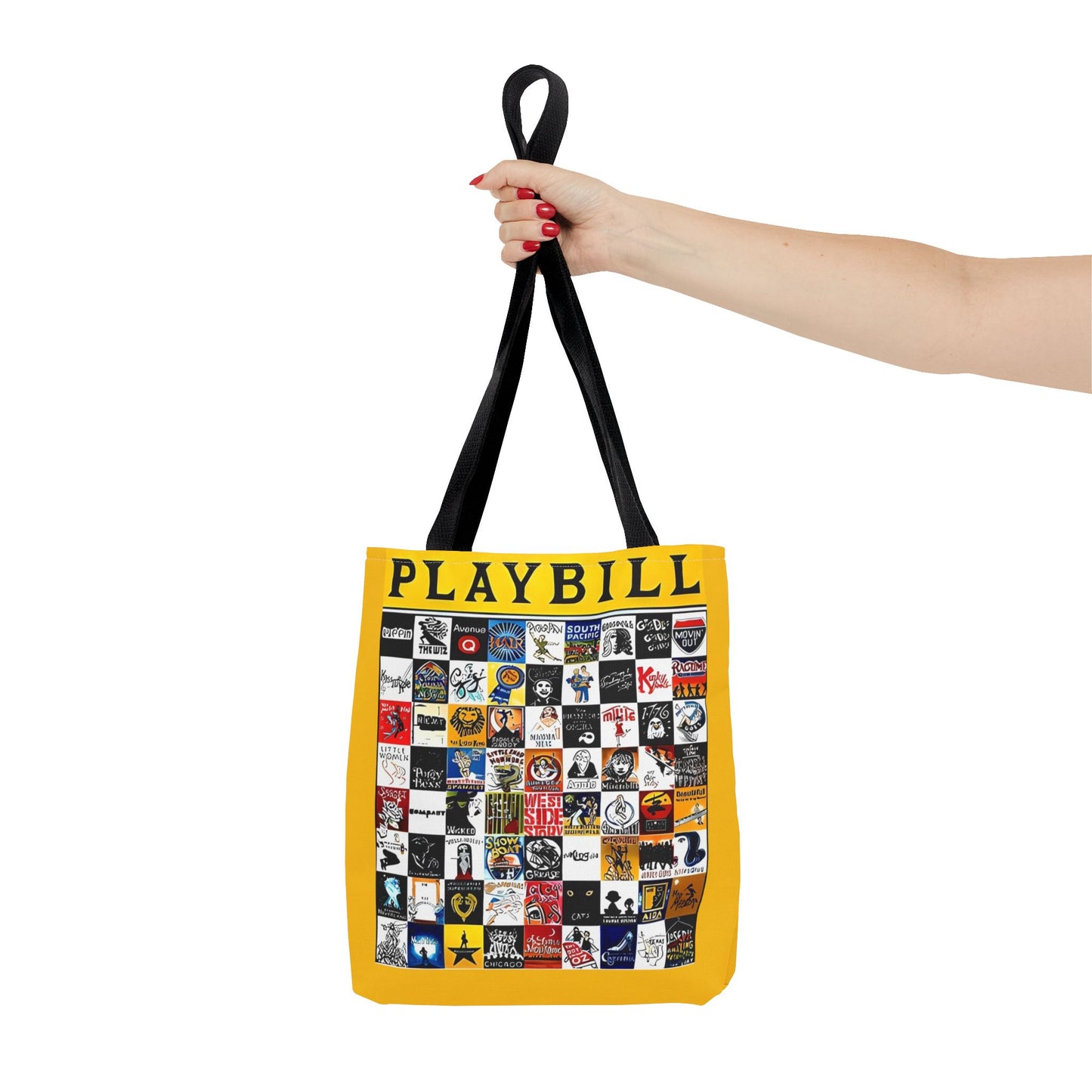 Playbill Tote Bag. Great Gift for Broadway Enthusiast.  Broadway Gift. Gift for her, Gift for him.