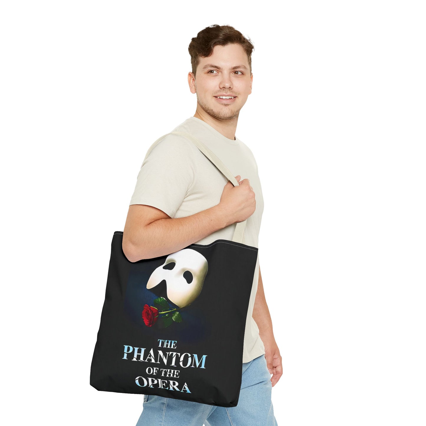 Phantom of the Opera Tote Bag. Great Gift for Broadway Enthusiast.