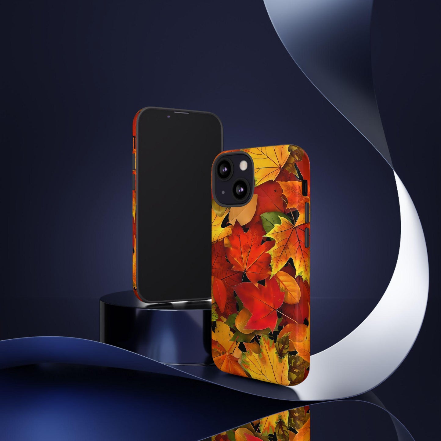 Autumn Leaves Phone Cases, Protective Tough iPhone Case, Samsung Galaxy, Google Pixel Cover, Custom Premium Quality Case