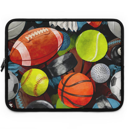 Sports Laptop Sleeve - Protective Cover for Athletes, Gift for Fitness Enthusiasts, Workout Gear Accessory, Gym Bag Essential, Exercise