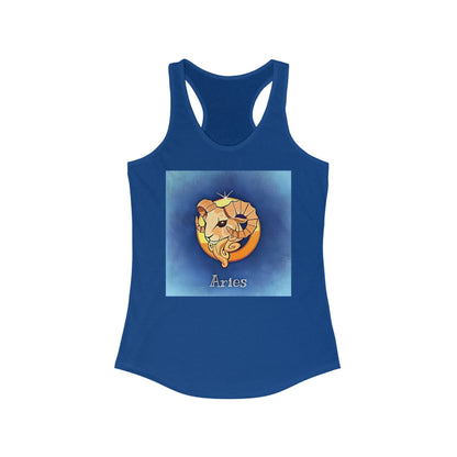 Aries Zodiac Women's Ideal Racerback Tank