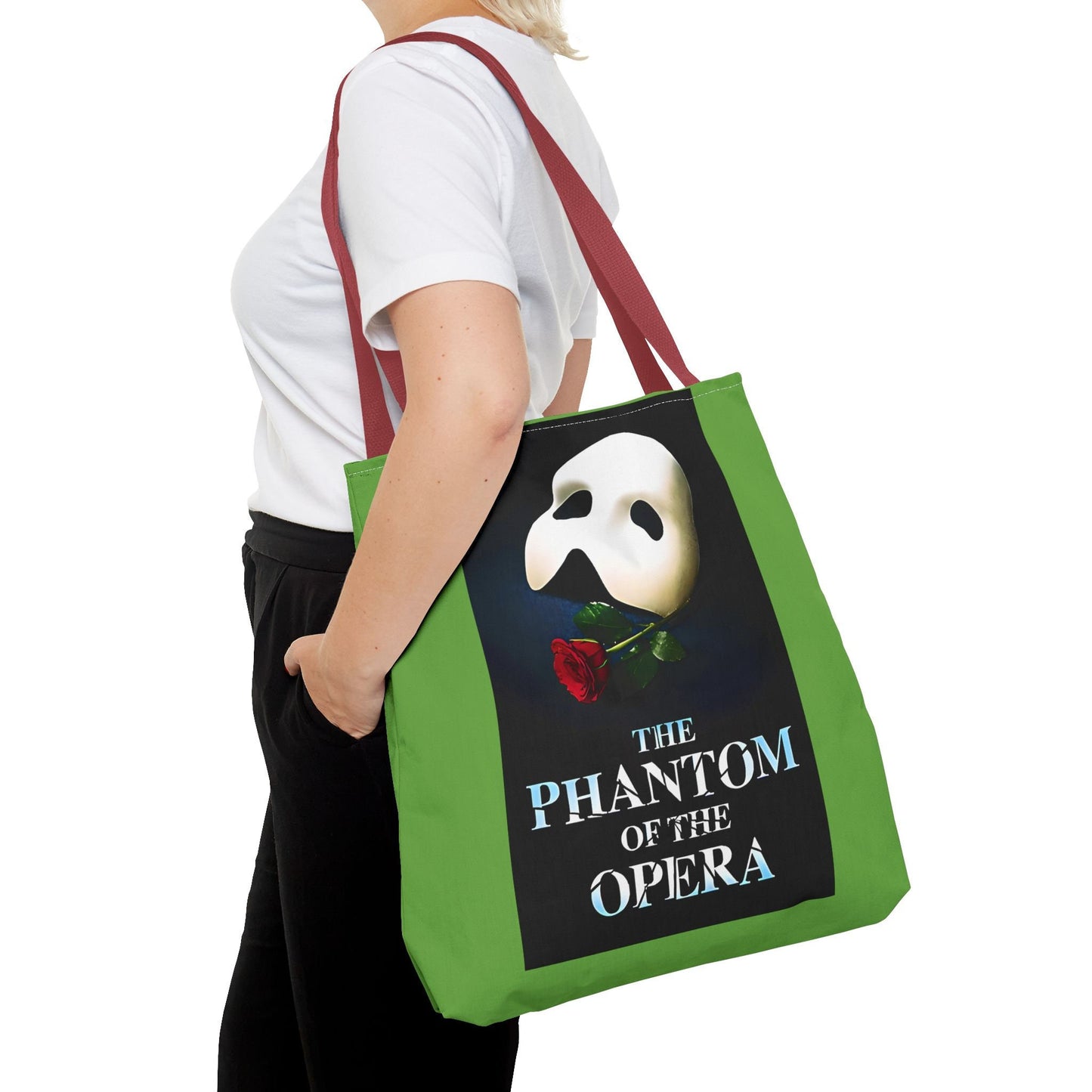 Phantom of the Opera Tote Bag. Great Gift for Broadway Enthusiast.  Broadway Gift. Gift for her, Gift for him.