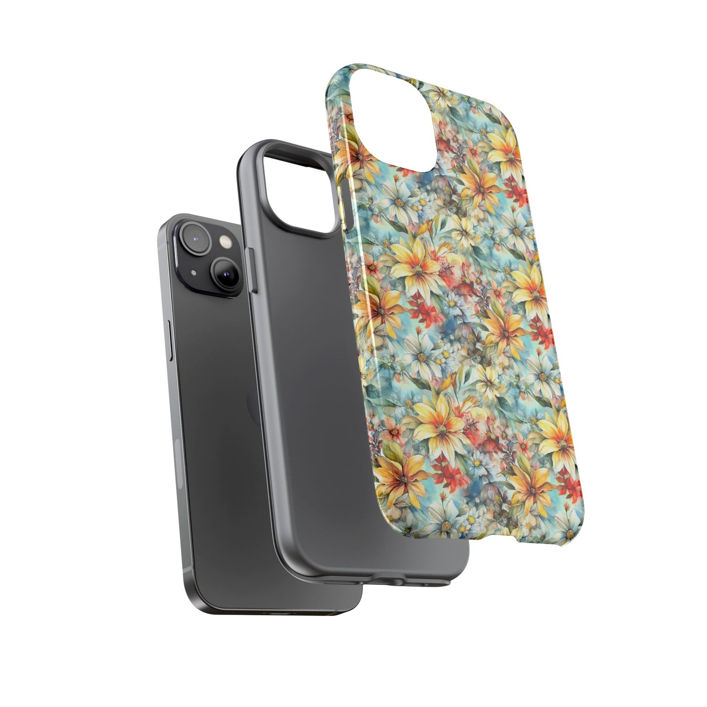 Floral Phone Cases, Tough iPhone Cases, Samsung Galaxy, Google Pixel, Protective Phone Cases