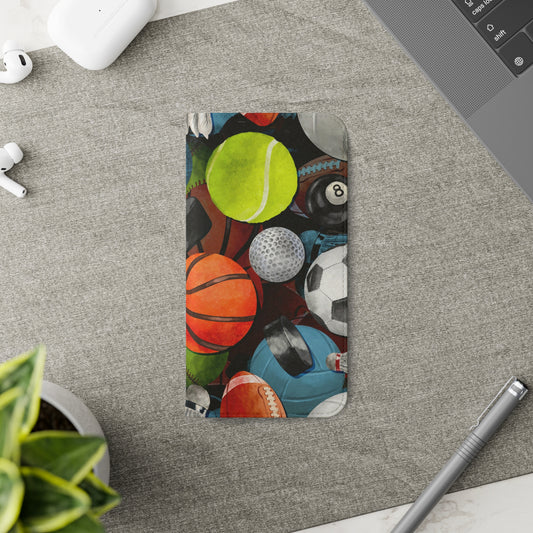 Sports Flip Cases - Sports Phone Covers, Sports Fan Accessories, Game Day Gifts, Team Spirit Phone Protectors, Sports Lover Gifts