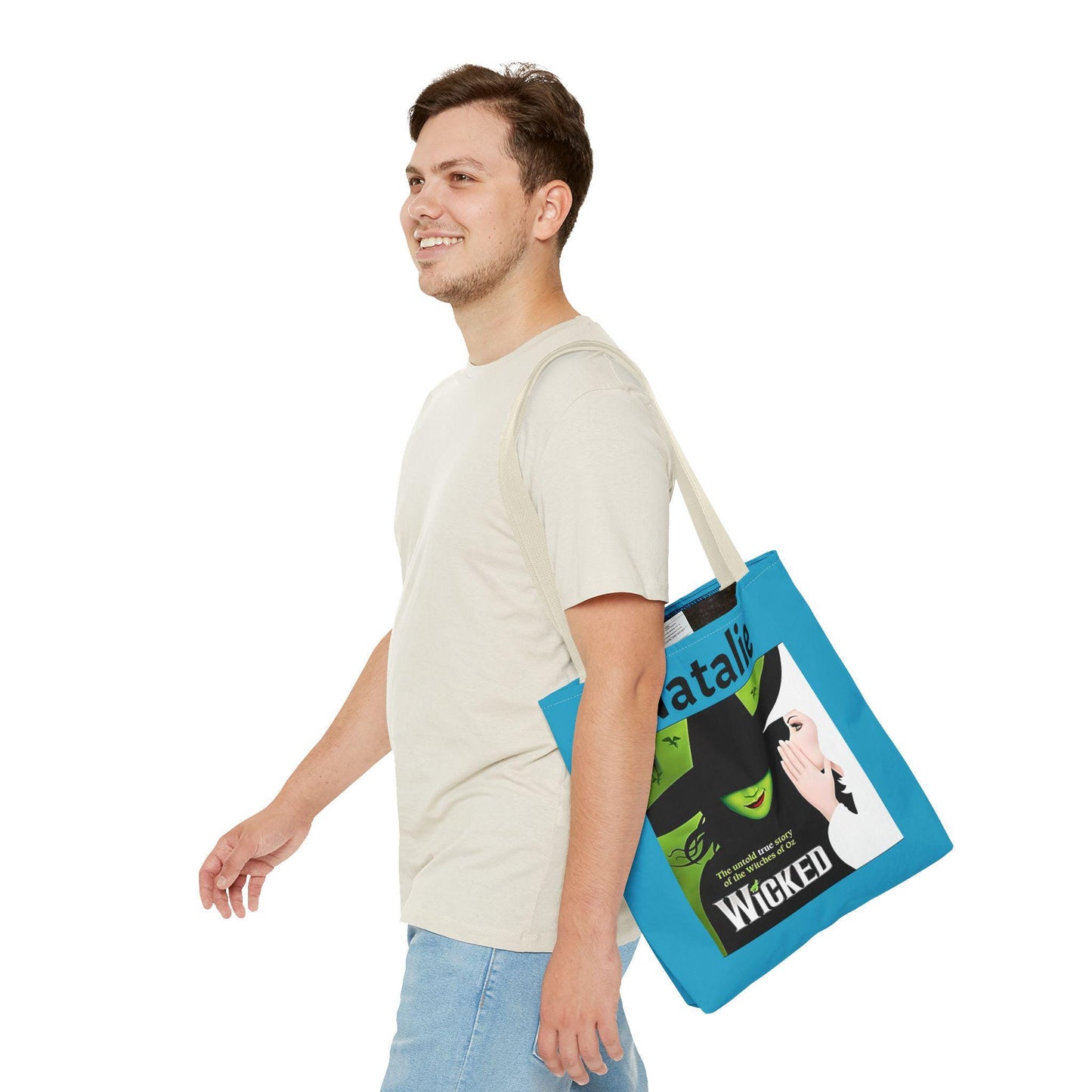 Personalized Wicked Tote Bag - Perfect Gift for Broadway Enthusiasts, Musical Theater Fans, and Wicked Lovers - Ideal Broadway Gift.