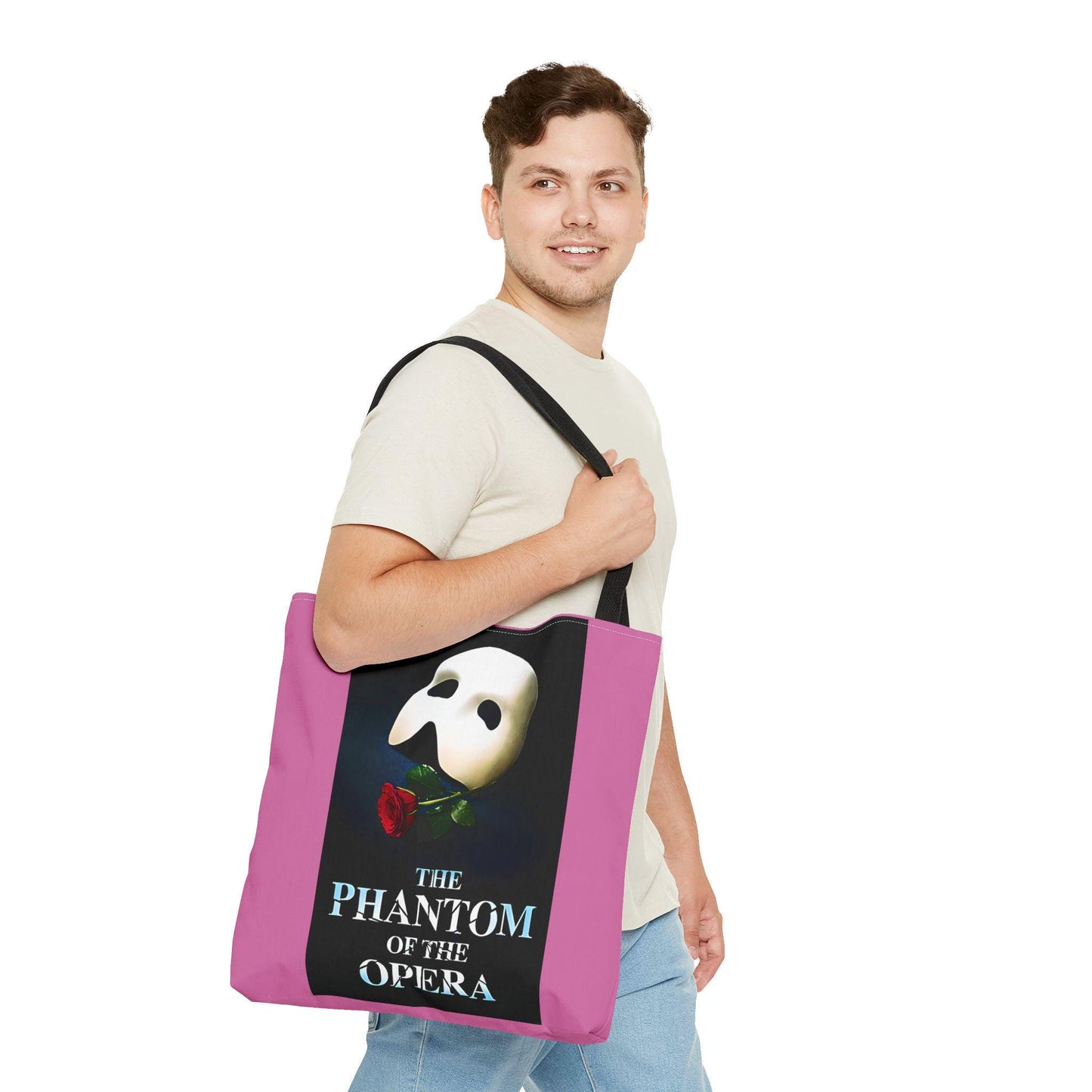 Phantom of the Opera Tote Bag. Great Gift for Broadway Enthusiast.  Broadway Gift. Gift for her, Gift for him.