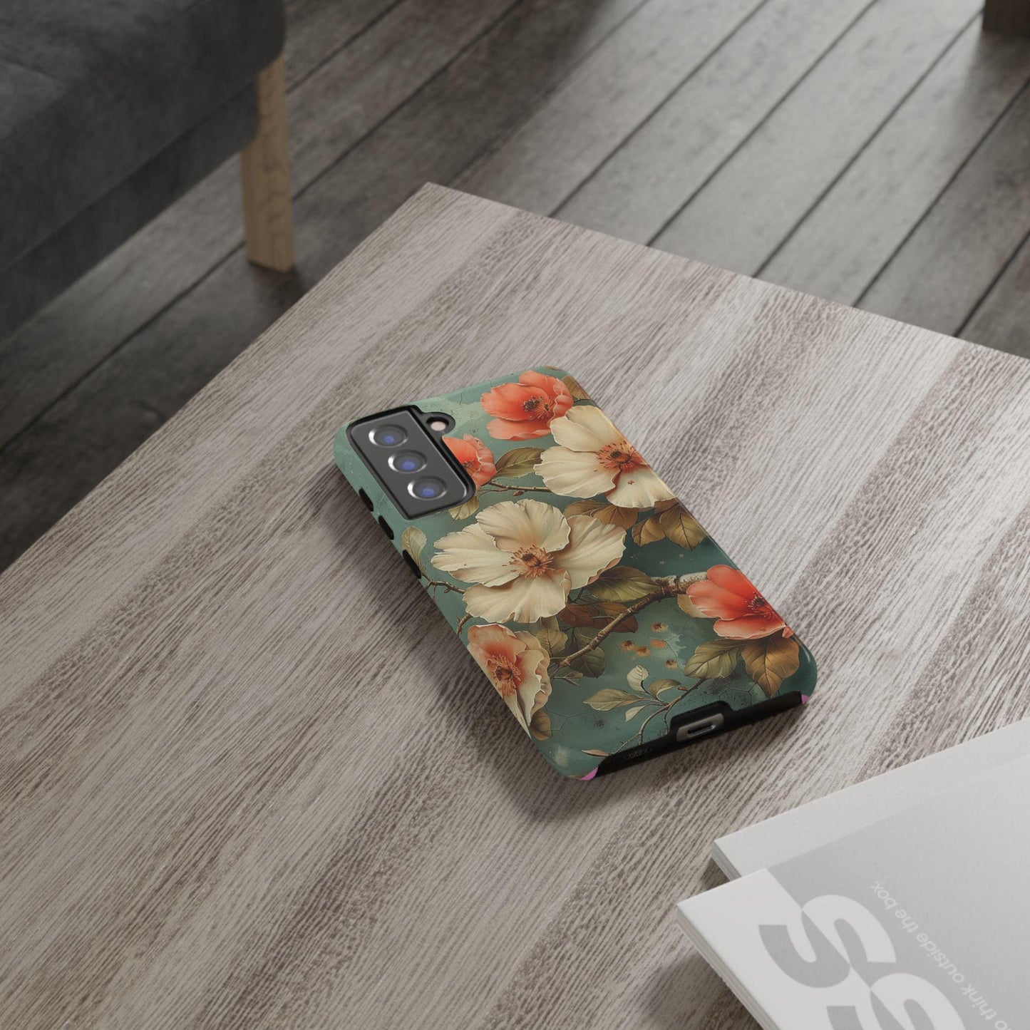 Floral Phone Cases, Tough iPhone Cases, Samsung Galaxy, Google Pixel, Protective Phone Cases