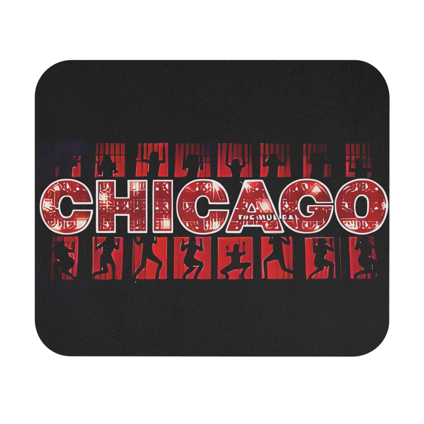 CHICAGO Musical Theater Mouse Pad (Rectangle). Great Gift for Broadway Enthusiast. Gift for Him. Gift for Her.