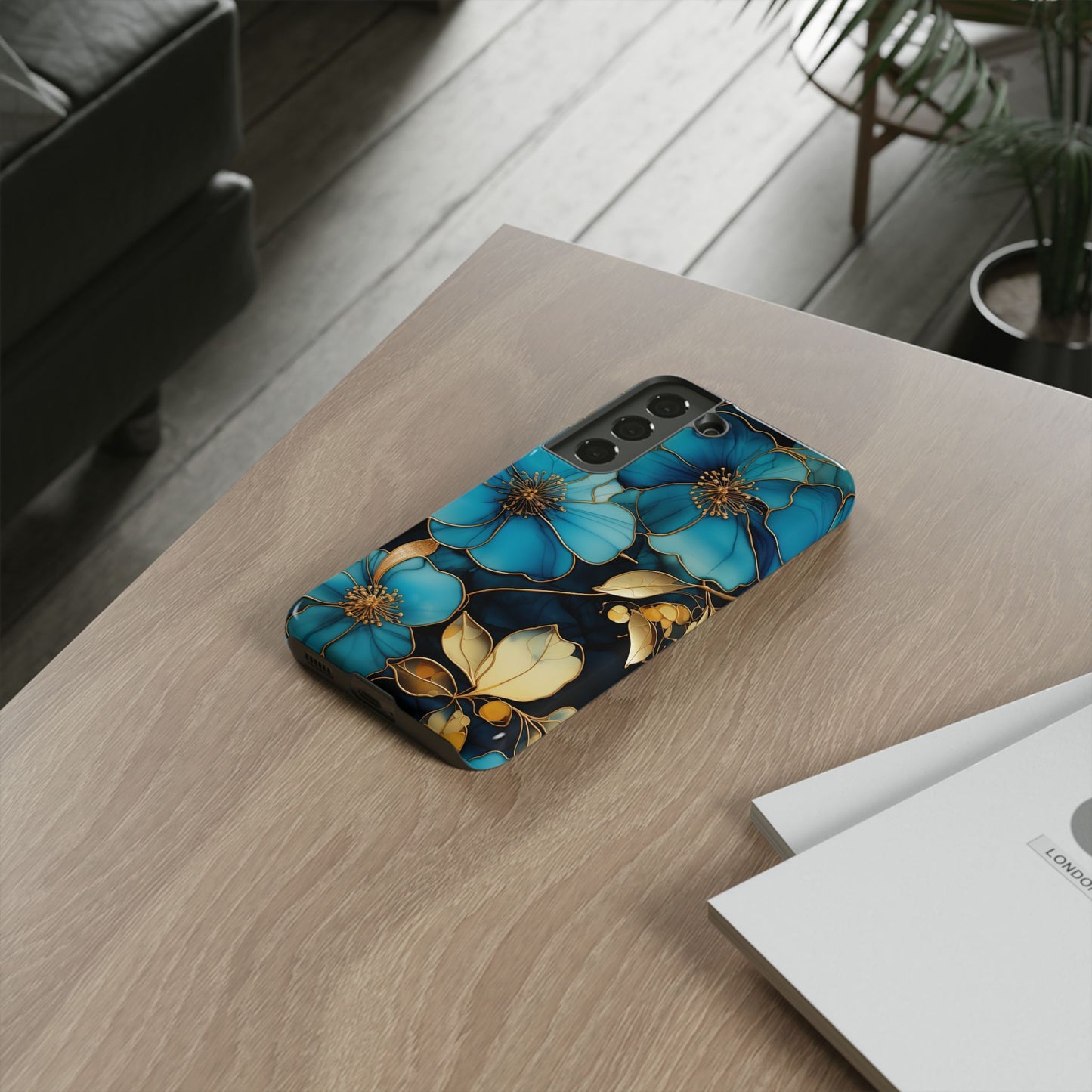 Floral Tough Phone Case - Protective iPhone, Samsung Galaxy, Google Pixel Cover - Durable Floral Design for Maximum Protection