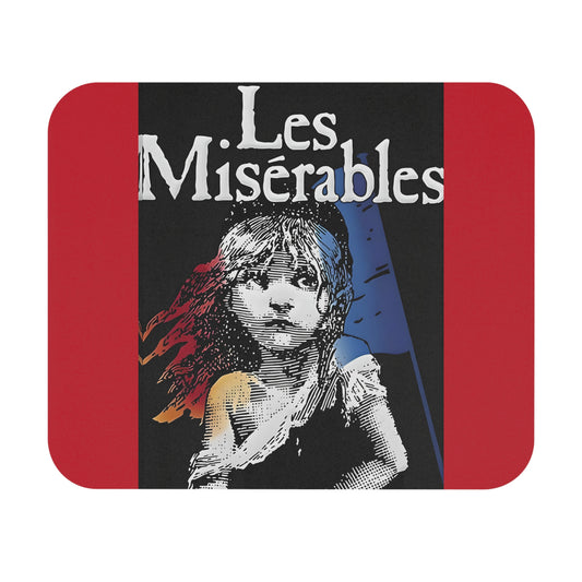 Les Miserables Musical Theater Mouse Pad. Great gift for Broadway enthusiasts. Gift for Her. Gift for Him.