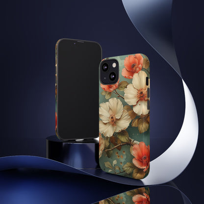 Floral Phone Cases, Tough iPhone Cases, Samsung Galaxy, Google Pixel, Protective Phone Cases