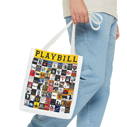 Playbill Collage Tote Bag. Great Gift for Broadway Enthusiast. Broadway Gift. Gift for her, Gift for him.