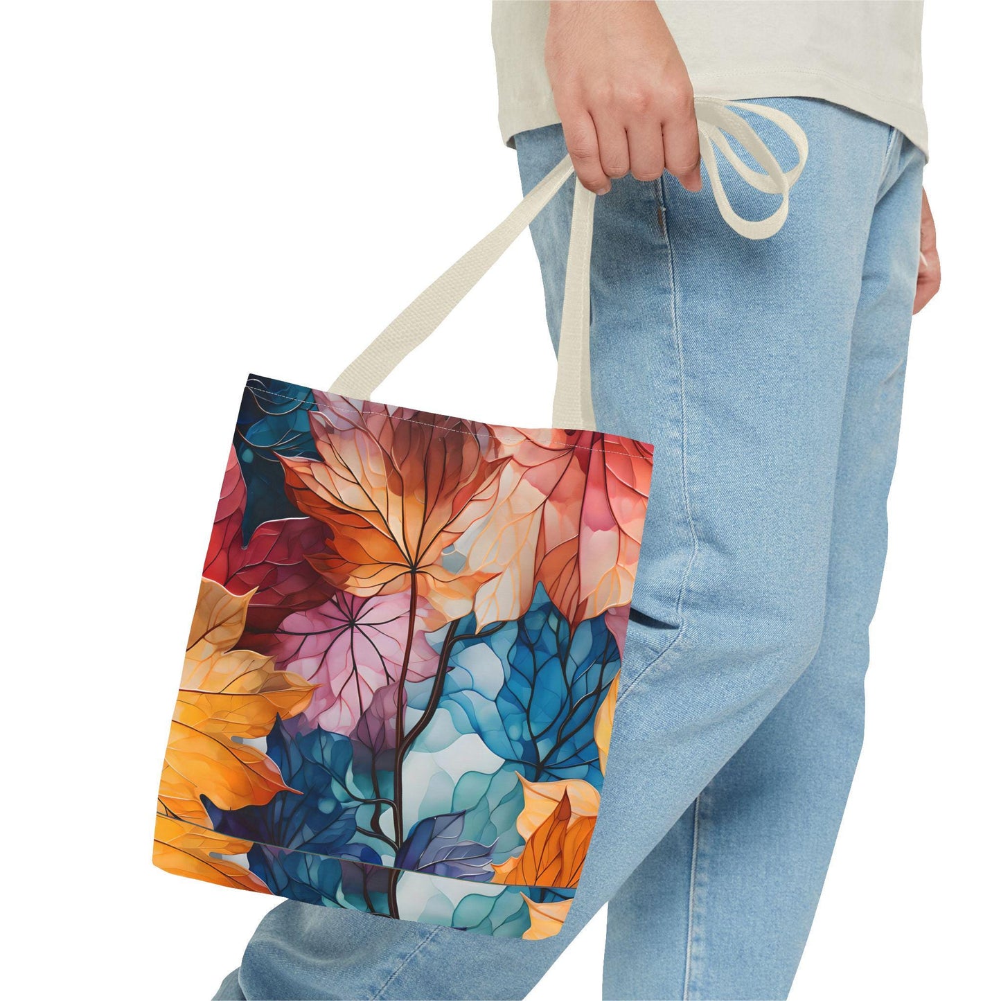 Autumn Leaves Tote Bag | Autumn Leaves Canvas Tote | Stylish Reusable Shopping Bag.