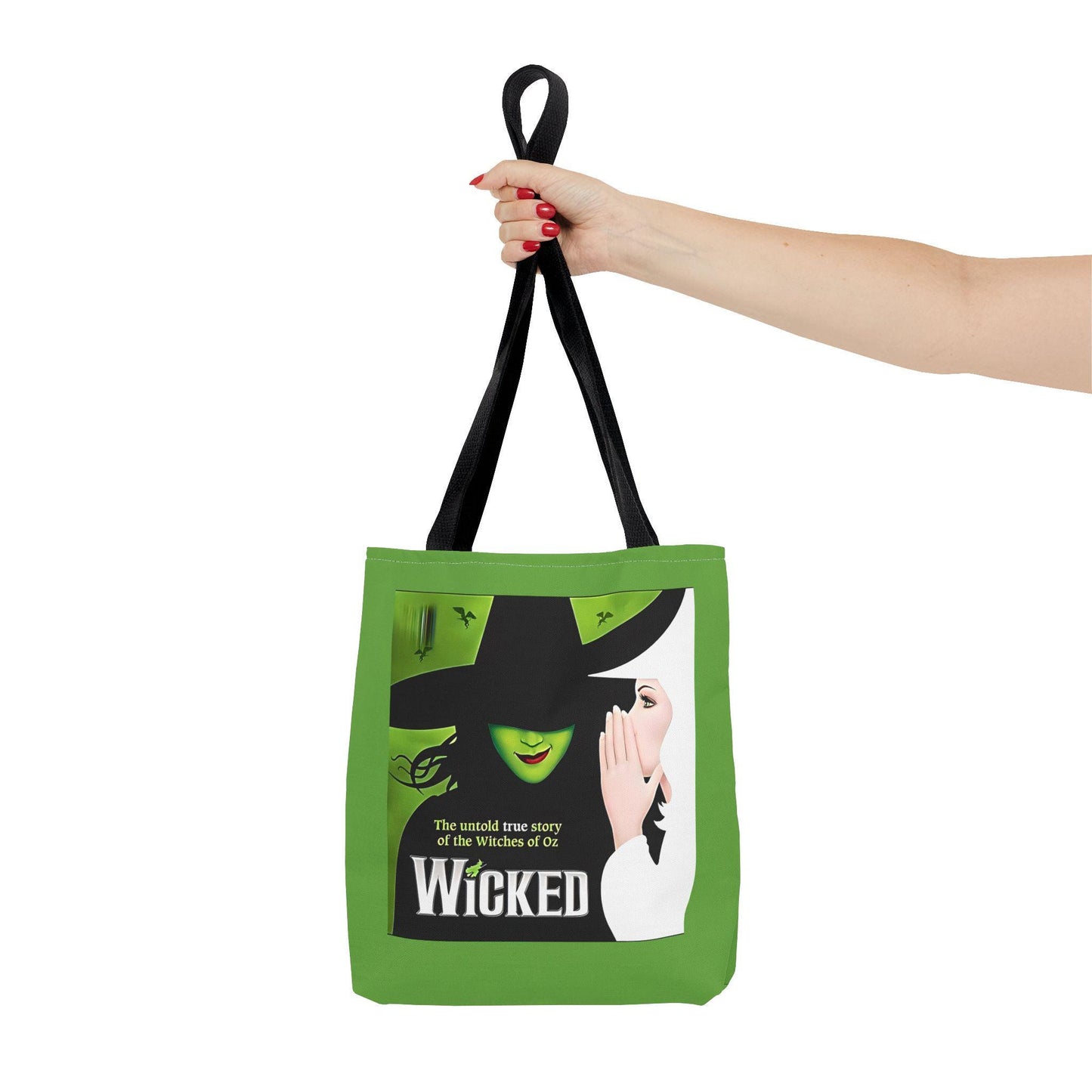 Wicked Tote Bag. Great Gift for Broadway Enthusiast.  Broadway Gift. Gift for her, Gift for him.