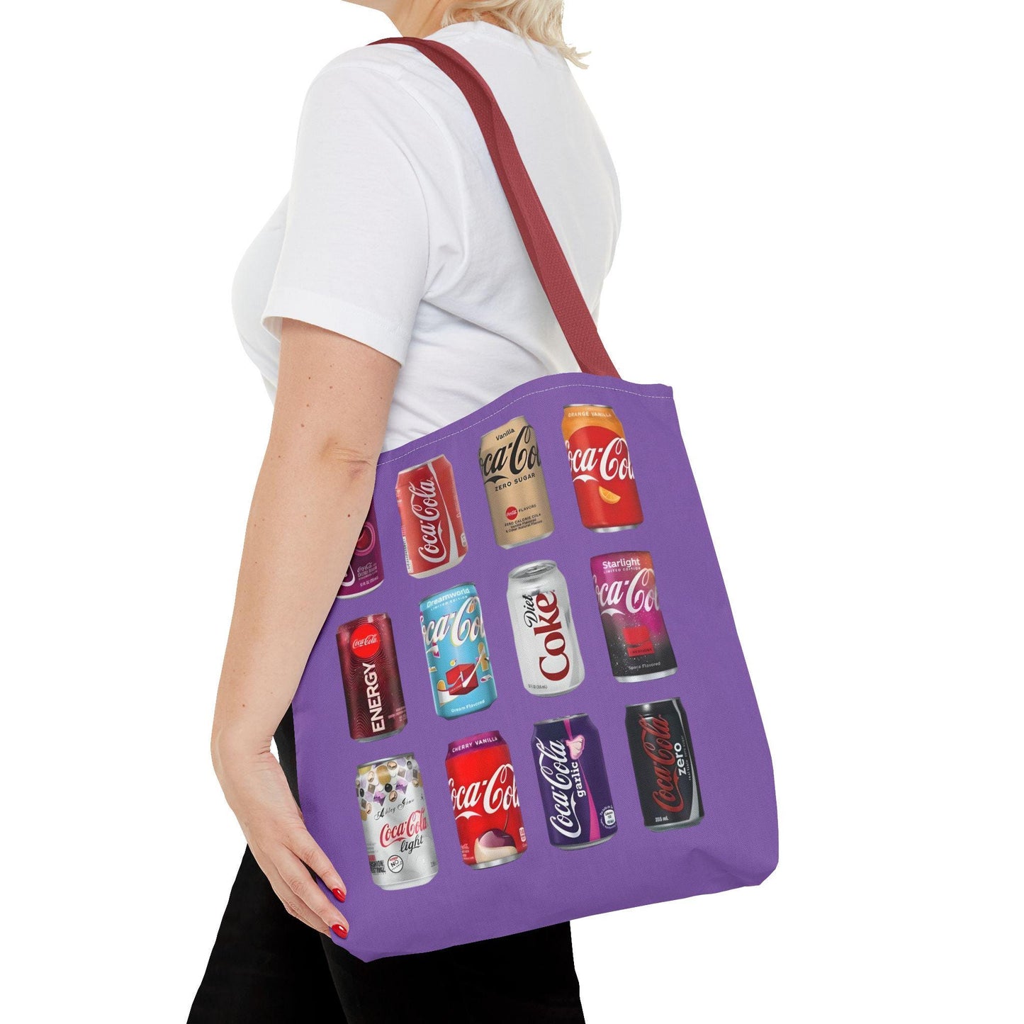Coke Tote Bag | Classic Coke Canvas Tote | Stylish Reusable Shopping Bag | Vintage Coca-Cola Design