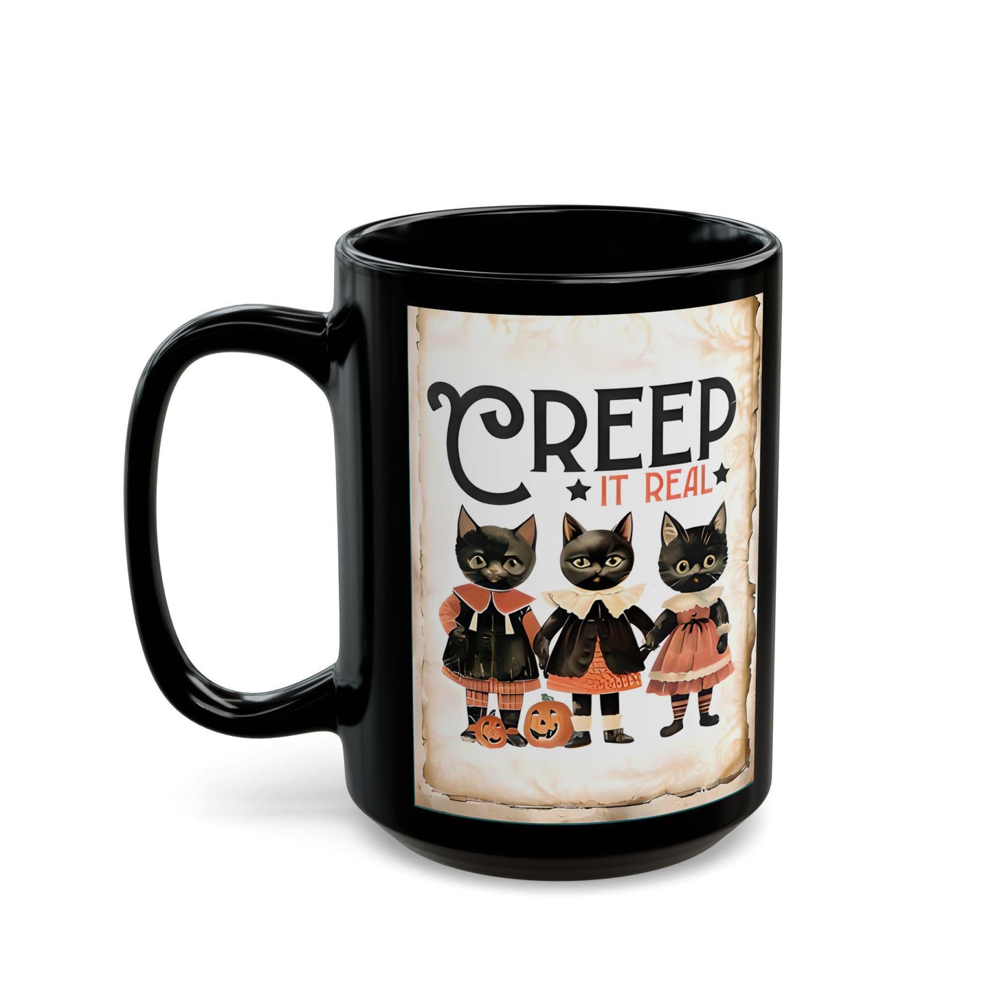 Creep It Real Halloween Mug, Halloween Lover Gift, Halloween Gift, Teacher Gift, Halloween Decor.